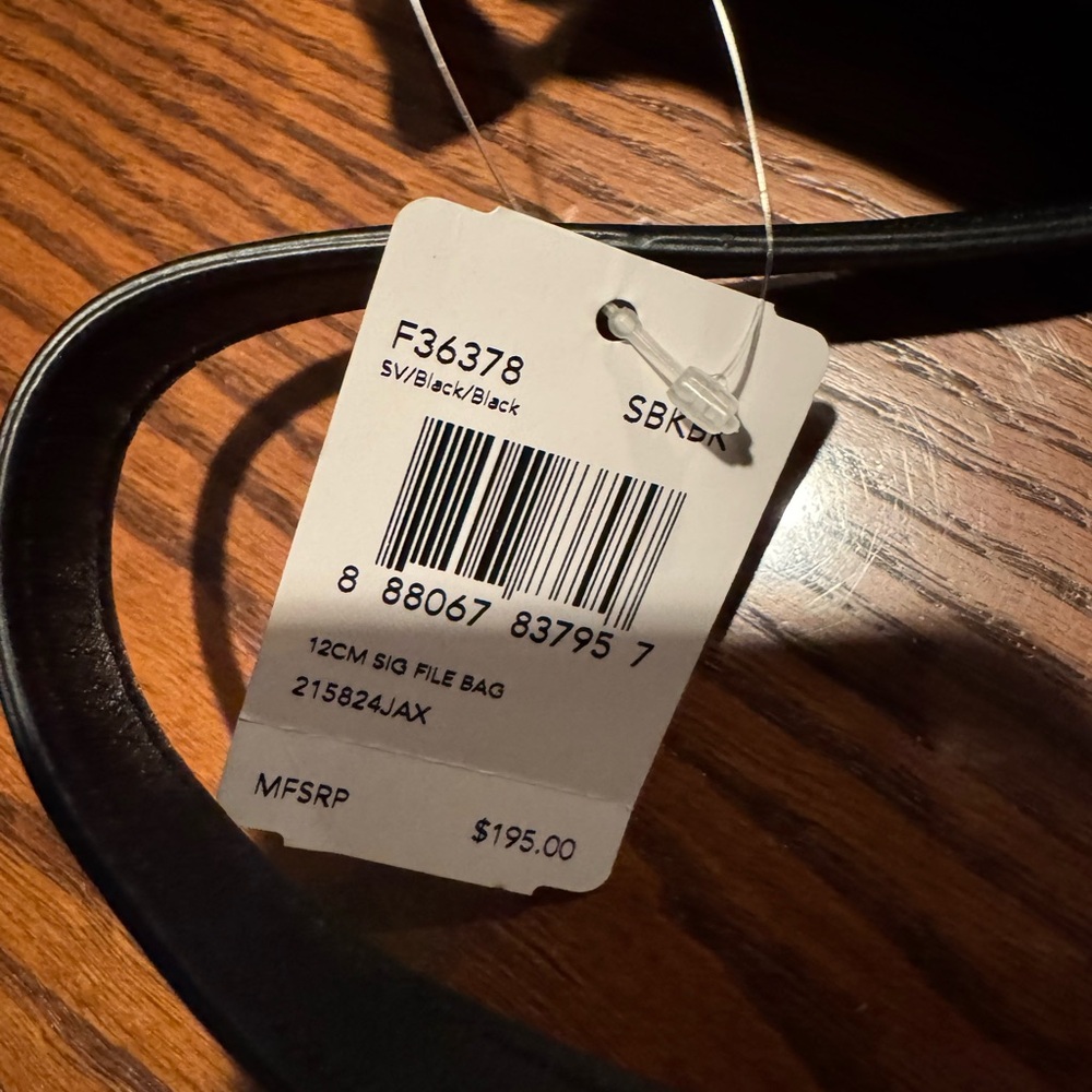 Coach Black Monogram Crossbody Bag - Picture 3 of 3